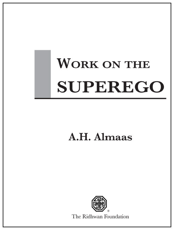 Work On the Superego